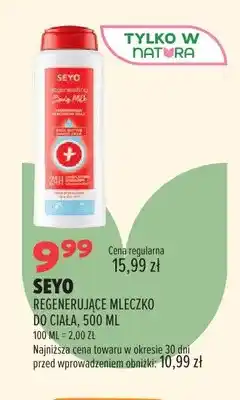 Drogerie Natura Regenerujące mleczko do ciała Seyo oferta