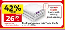 Auchan Kołdra całoroczna Twoja Chwila 160x200 cm oferta