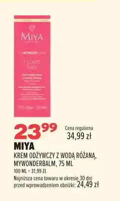 Drogerie Natura Krem odżywczy z wodą różaną Miya myWONDERBALM oferta