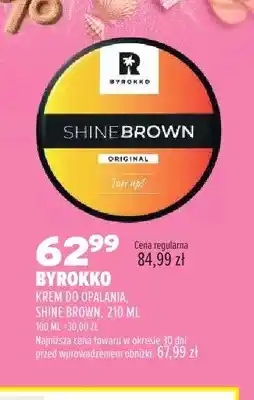 Drogerie Natura Krem do opalania Byrokko Shine Brown oferta