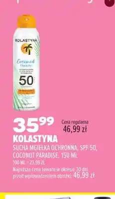 Drogerie Natura Sucha mgiełka ochronna Kolastyna Coconut Paradise SPF 50 oferta