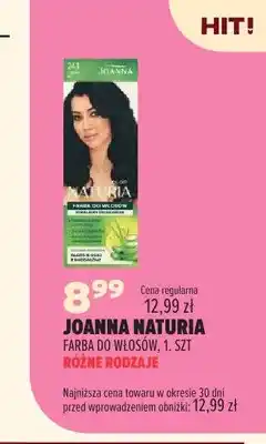 Drogerie Natura Farba do włosów Joanna Naturia oferta