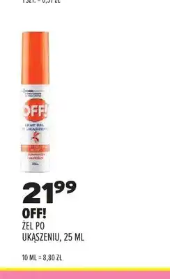 Drogerie Natura Żel po ukąszeniu Off! oferta