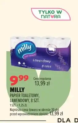 Drogerie Natura Papier toaletowy Milly lawendowy 8-pak oferta