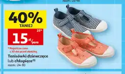 Auchan Tenisówki dziewczęce Inextenso oferta