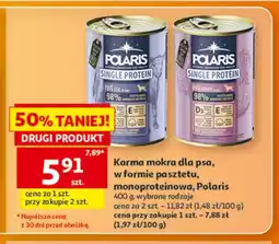 Auchan Karma mokra dla psa w formie pasztetu monoproteinowa Polaris Pate Veal oferta