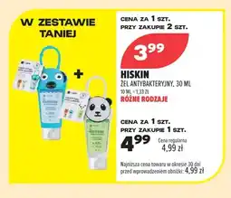 Drogerie Natura Żel antybakteryjny Hiskin oferta