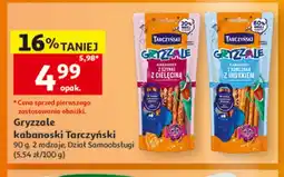 Auchan Kabanosy Gryzzale z szynki z cielęciną Tarczyński oferta