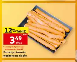 Auchan Paluchy z łososia wędzone na ciepło oferta