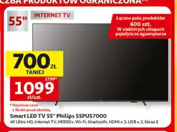 Auchan Telewizor Smart LED 55 Philips 55PUS7000 oferta