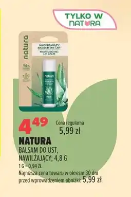 Drogerie Natura Balsam do ust nawilżający Natura oferta