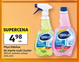Auchan Płyn do mycia szyb i luster Sidolux Lemon oferta