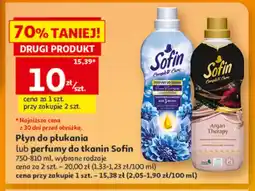 Auchan Płyn do płukania Sofin Complete Care Argan Therapy oferta