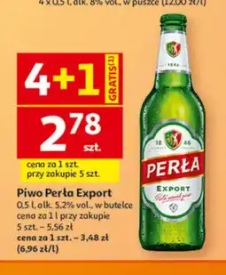 Auchan Piwo Perła Export oferta