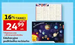Auchan Edukacyjna podkładka na biurko oferta