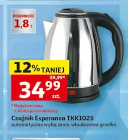 Auchan Czajnik elektryczny Esperanza TKK102S oferta