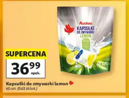 Auchan Kapsułki do zmywarki Auchan Lemon oferta