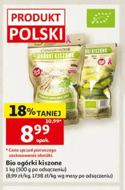 Auchan Ogórki kiszone Charsznickie oferta