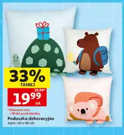 Auchan Poduszka dekoracyjna 40x40 cm oferta
