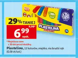 Auchan Plastelina 12 kolorów Astra oferta