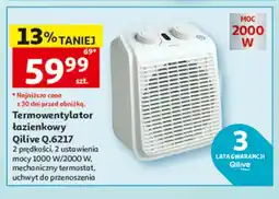 Auchan Termowentylator łazienkowy Qilive Q.6217 oferta