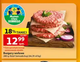 Auchan Burgery wołowe Auchan Pewni Dobrego oferta
