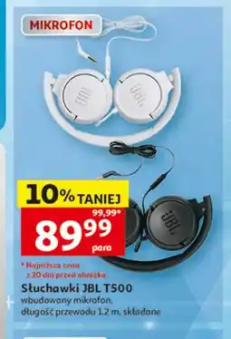 Auchan Słuchawki Jbl T500 oferta