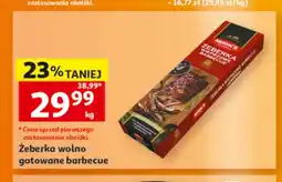Auchan Żeberka wieprzowe wolno gotowane barbecue Mark's oferta