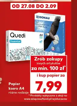 Kaufland Papier Donau oferta