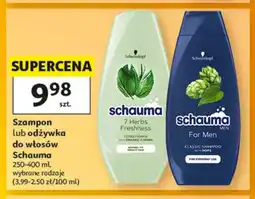 Auchan Odżywka do włosów Schauma 7 Herbs Freshness oferta