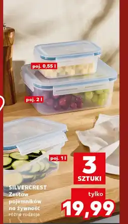 Kaufland Zestaw pojemników SilverCrest oferta