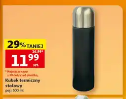 Auchan Kubek termiczny stalowy oferta