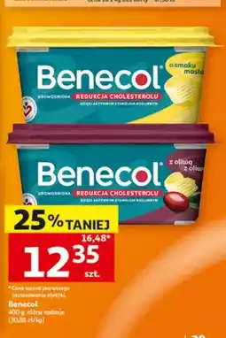 Auchan Margaryna Benecol o smaku masła oferta