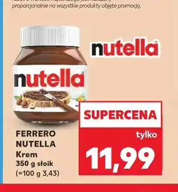 Kaufland Krem czekoladowy Nutella oferta
