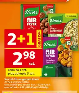 Auchan Fix Air Fryer klopsiki Knorr oferta