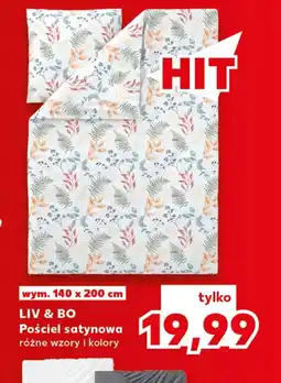 Kaufland Pościel Liv & BO oferta