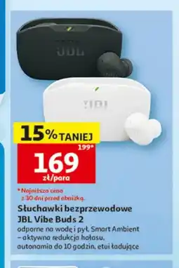 Auchan Słuchawki bezprzewodowe Jbl Vibe Buds 2 oferta