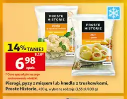 Auchan Pierogi ze szpinakiem i brokułami Proste Historie oferta