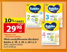 Auchan Mleko modyfikowane dla dzieci Bebiko 2 oferta