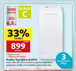 Auchan Pralka Top Qilive Q.6975 oferta