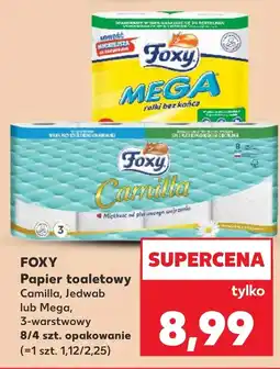 Kaufland Papier toaletowy Foxy oferta