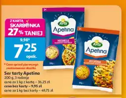 Auchan Ser tarty mozzarella Apetina oferta