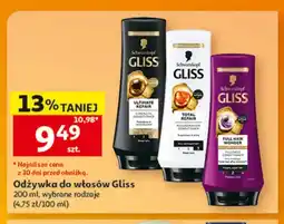 Auchan Odżywka do włosów Gliss Total Repair oferta