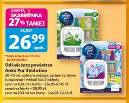 Auchan Odświeżacz powietrza Ambi Pur 3Volution zestaw startowy oferta