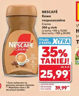 Kaufland Kawa rozpuszczalna Nescafe oferta