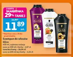 Auchan Szampon do włosów Gliss Full Hair Wonder oferta