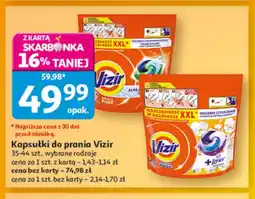 Auchan Kapsułki do prania Vizir Alpejska Świeżość oferta
