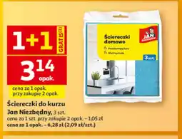 Auchan Ściereczki do kurzu Jan Niezbędny oferta