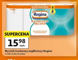 Auchan Ręcznik kuchenny najdłuższy Regina 4-pak oferta