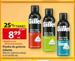 Auchan Pianka do golenia Gillette Original Scent oferta